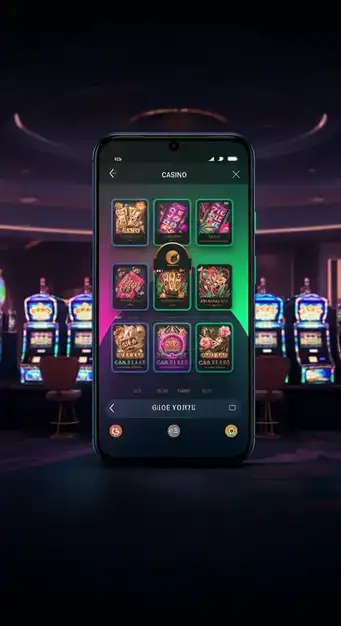 Interfaz principal de Paradise 8 Casino mostrando juegos populares y banner de bienvenida en un entorno vibrante